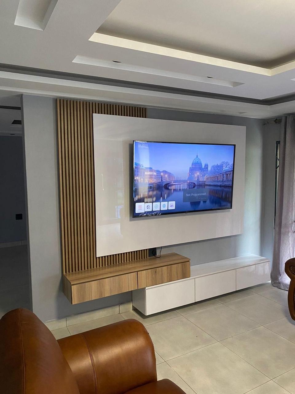 The Fluted Media Suite TV Console